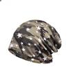 Летняя тонкая камуфляжная шляпа без полей для верховой езды, бега, солнцезащитный крем, двойной рукав, складывающаяся шляпа