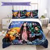 Japanese artist Koyoharu Gotouge's Demon Slayer Home Decoration Soft Printed Sofa Cover Blanket Bedding Down Pillowcase Duvet Cover (without core) P22