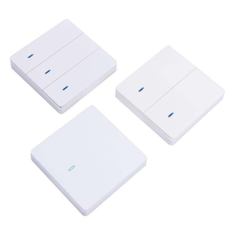 Настенный переключатель 433 МГц беспроводной настенный переключатель передатчика и релейный приемник переменного тока
