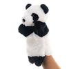 Plush Panda Hand Puppet Role Playing Entertaining Washable Delicate Kids Animal Doll Children Gifts
