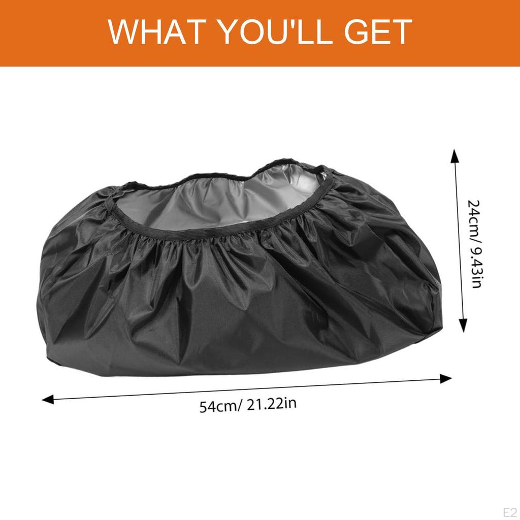 Vehicle Winch Cover Weatherproof Easy to Use Tear Resistant Oxford Cloth Winches Accessories