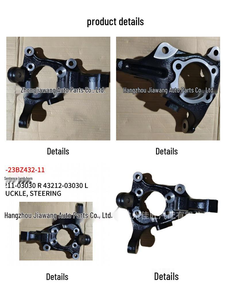 Compatible Steering Knuckle Kingpin for Toyota 2023 BZ3 - 43211-03030 Right, 43212-03030 Left