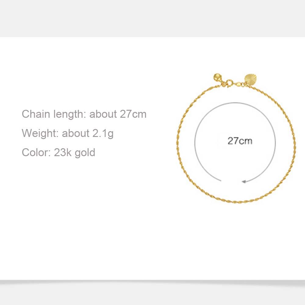 Love Heart Drop Chain Bell Pendant Thin Chain Water Wave Necklace Anklet Bracelet Thick Chain