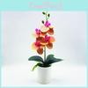 Artificial Orchid Plant Decor With 3d Printing For Home Office And Gift Use