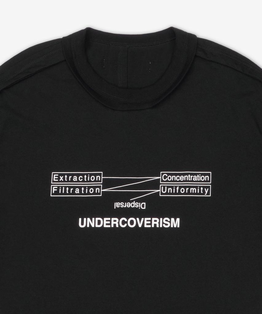 Футболка с коротким рукавом Undercoverism - Черная / Up1E4808Black