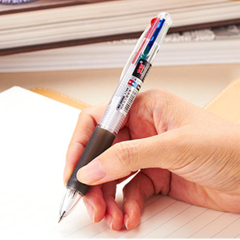 Cute Kawaii Ballpoint Pen For School Office Supplies Creative Stationery Lytwtw's High Quality Novelty Colorful 4 Colors Pretty