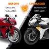 Для мотоциклов Yamaha с большим рабочим объемом, светодиодные указатели поворота с дымчатой линзой