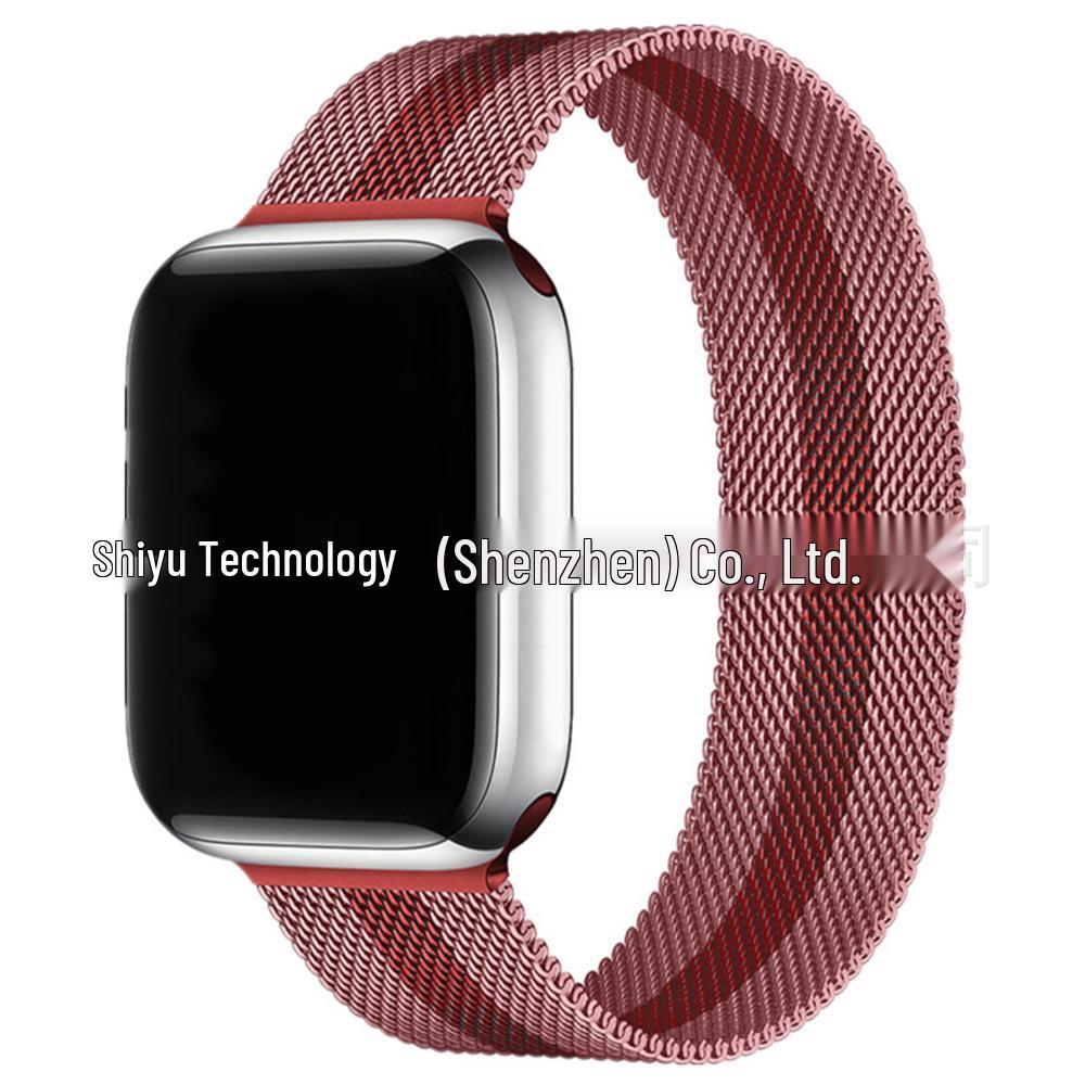 Совместимый металлический ремешок-петля для Apple Watch Series 5-9, SE