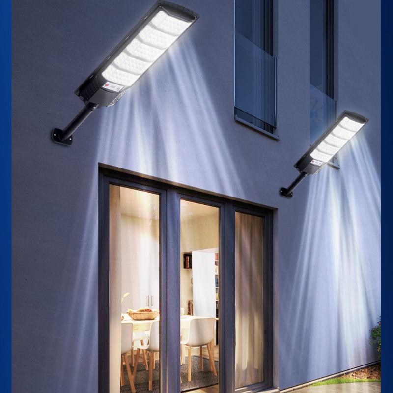 2025 New Solar Lights Outdoor Waterproof Solar Spotlight with Remote Control and Remote Sensing Household Solar Street Lights