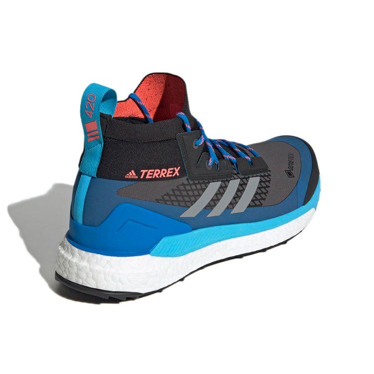 Adidas Terrex Free Hiker GTX Grey Blue Rush Мужские кроссовки Grey-Six Grey-Three GZ0356