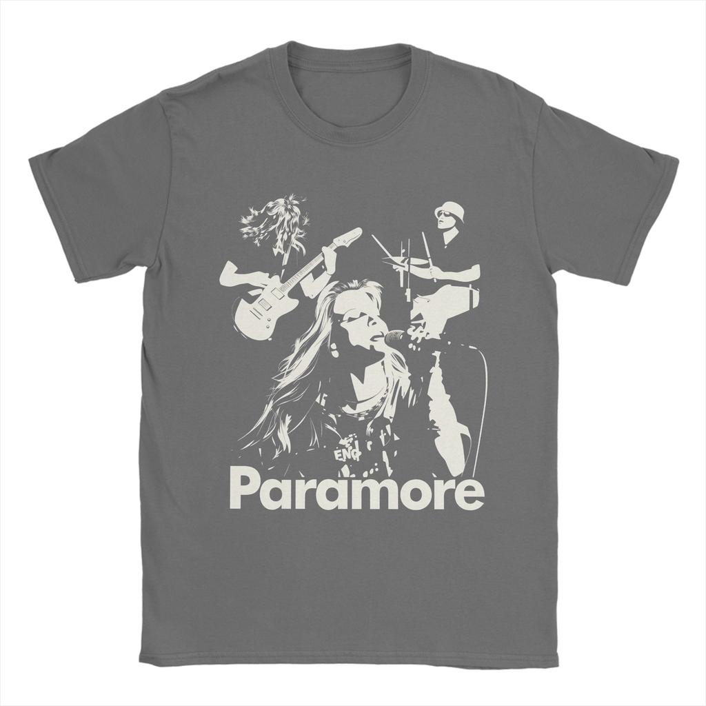 Хлопковая футболка Paramore для мужчин, летняя, смешные футболки, с круглым вырезом, повседневные футболки, одежда с принтом оверсайз