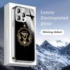 cool T1 Phone Case For iphone 17 16 15 14 13 12 Pro Plus Max New Electroplated glass Case