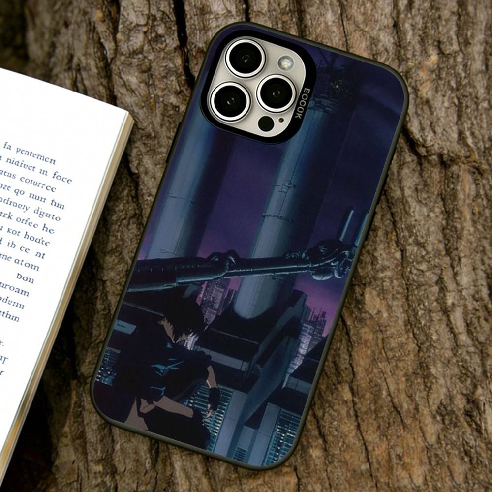 Ghost in the Shell Phone Case For iPhone 17,16,15,14,13,12,11 Plus,Pro Max,XS,Colorful Silver Phone case Funda Cover