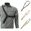 Tactical Single Point Gun Sling Shoulder Strap Rifle Rope Belt with Metal Buckle Shot Gun Belt Hunting Accessories Tactical Gear