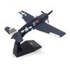 Diecast Airplanes 1/72 Scale Model Aircraft US F6F Hellcat Fighter Jet Plane Model Military with Stand Airplane Models Home