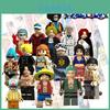 Набор из 15 пиратских строительных блоков One Piece: Чоппер, Луффи, Зоро, Робин, Фрэнки и другие!
