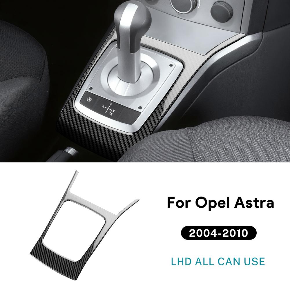 Наклейка из настоящего мягкого углеродного волокна для Vauxhall Opel Astra H MK5 2004-2006 2007 2008 2009 2010 Ручная коробка передач Ручной тормоз