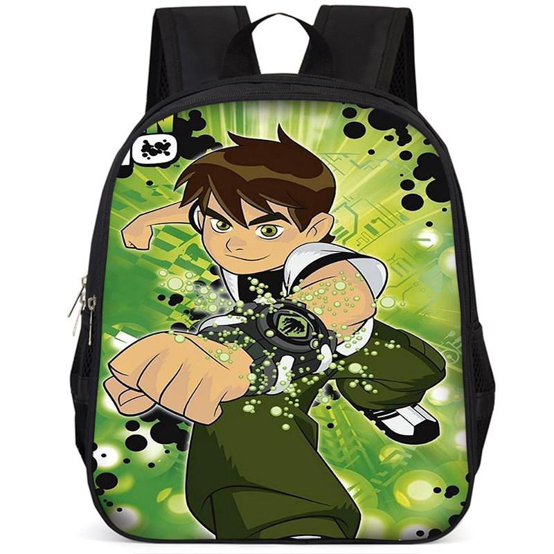 Школьный рюкзак Ben10, 15 дюймов, большой вместимости, легкий, из Оксфорда, для детей