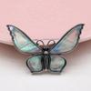 1Pc, Boho Natural Shell Zinc Alloy Butterfly Brooch Pendant Charms, DIY Necklace Accessories, Hanging Decor Jewelry Making, Tik Tok Viral