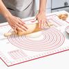 1PCS Silicone Baking Mat Kneading Pad Dough Mat Pizza Cake Dough Maker Kitchen Cooking Grill Non-Stick Gadgets Bakeware