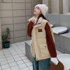 Повседневный свободный женский зимний жилет с хлебной одеждой без рукавов, осенне-зимняя куртка