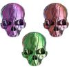 3D Printed Twisty Skull Fidget Toy, 3D Printed Skeleton, Rotating Clicker Fidget, Skull Sensory Toy for Stress Relief,, Halloween Gothic Novelty Gift