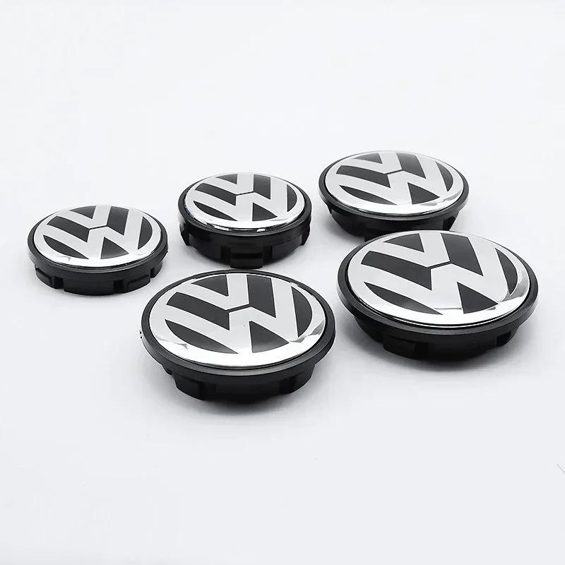 4 шт. 56 мм 63 мм 65 мм 70 мм Колпачки ступицы колеса автомобиля для VW Volkswagen Golf Polo Passat Touran CC B5 B6 B7 Jetta аксессуары