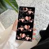 Чехол S25FE для Samsung Galaxy S26 S25 S24 S23 Ultra S20 S21 FE S22 Plus S26Ultra Чехол для телефона Розовые Блестки Сердца Любовь Трава Лист