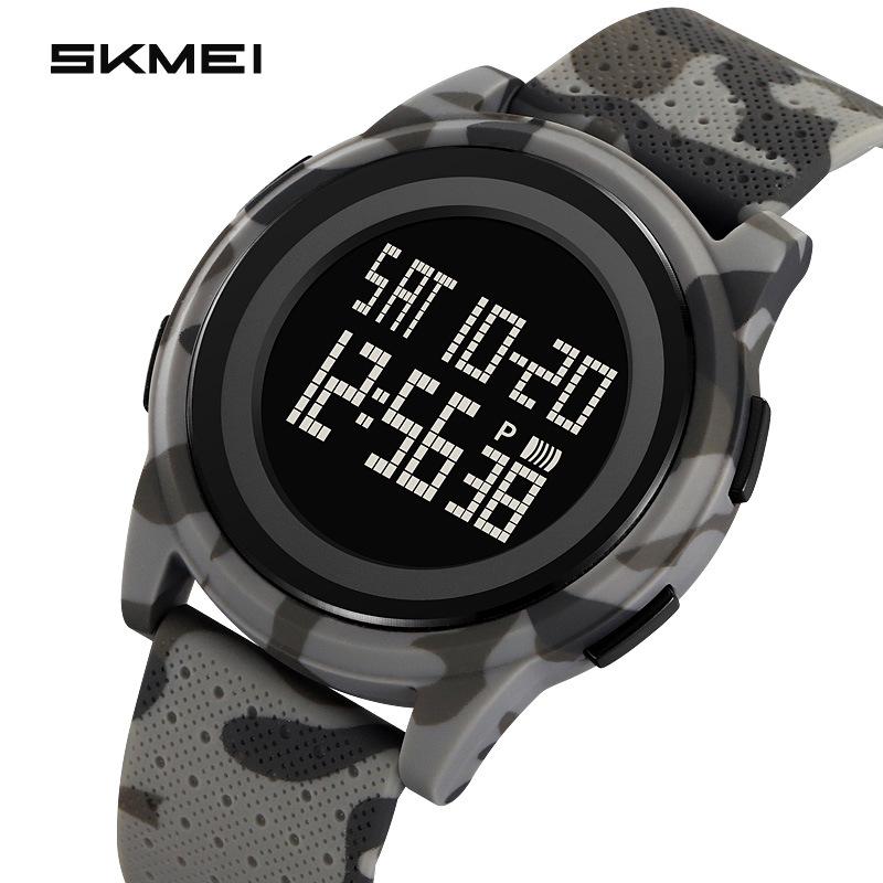 Moment Beauty Fashion Ультратонкие электронные часы Многофункциональные простые часы Мужские студенческие трендовые спортивные водонепроницаемые электронные часы