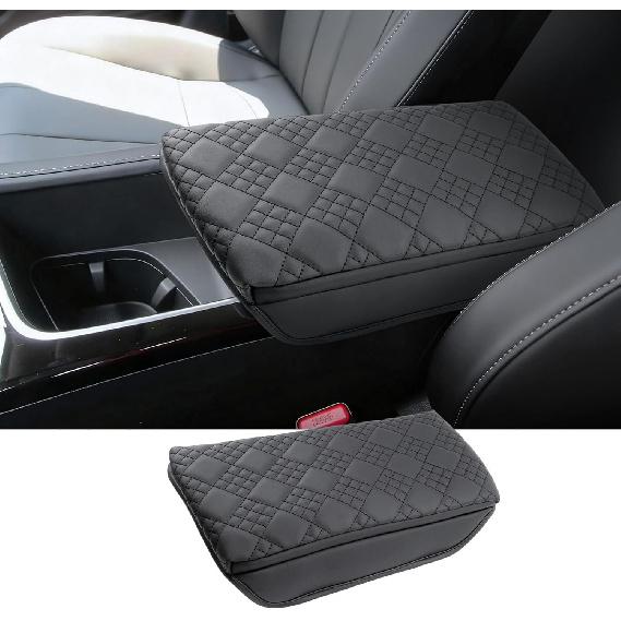 2024 2025 2026 Накладка на центральную консоль Sorento для Kia Sorento (LX/S/EX/SX/SX Prestige/X-Pro SX Prestige),Водонепроницаемая и удобная кожаная накладка на подлокотник