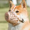 Kimpets намордник для собак дышащая корзина антилай чехол для рта удобный мягкий силиконовый маленький средний большой питомец грызть кусать