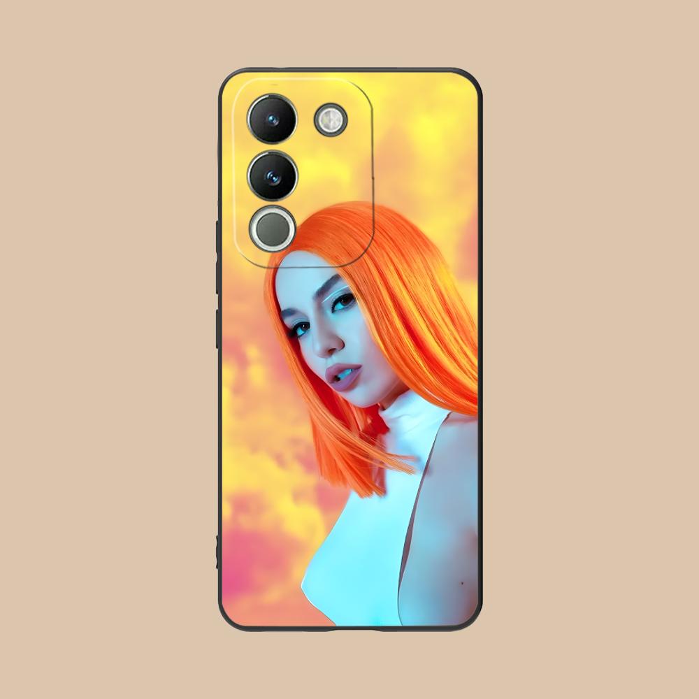Fashion Ava Max Matte TPU Mobile Phone Case for Xiaomi Redmi 15 14 13 12 A5 3 2 1 C Plus 4G 5G Colorful Printing Cover