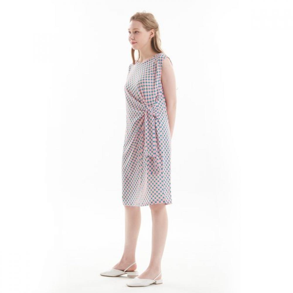 Lipbbam Creora Nelly Jersey Tie Sleeve Dress Ldm55hg01