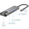 5-in-1 USB-C Docking Station with Gigabit Ethernet and HDMI