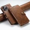 Чехол-кошелек из кожи LANGSIDI для iPhone 16, 11, 15, Pro Max, 14 Plus, 12, 13 Mini с магнитным держателем для карт L234