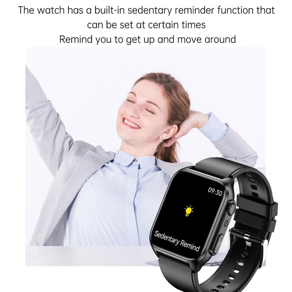 2024 Новый Bluetooth Звонок Мониторинг Сна ЭКГ+ПГГ Смарт-Часы Мужчины Частота Пульса Артериальное Давление Кислород Температура Тела IP67 Смарт-Часы