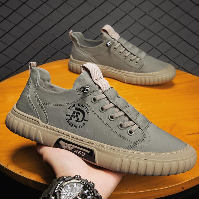 Новая парусиновая мужская обувь, удобные универсальные кроссовки, мужские летние дышащие туфли из ледяной шелковой ткани для мужчин, повседневные прогулочные лоферы