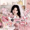 Children's Birthday Handheld Sign Table Card Decoration & Photo Prop