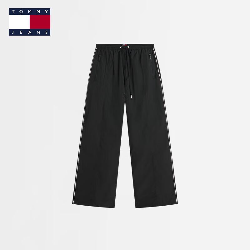 Женские спортивные брюки Tommy Jeans с контрастной эластичной талией, свободного кроя