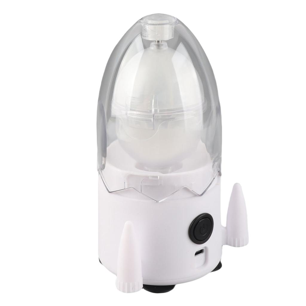 Взбиватель яиц Перезаряжаемый Силиконовое дно Пищевой АБС-материал Золотые шейкеры для яиц для дома 15 Вт 5 В Белый