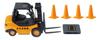 Doyusha 2.4GHz RC Construction Machine 1/20 Mini Forklift Orange Electric Radio Control