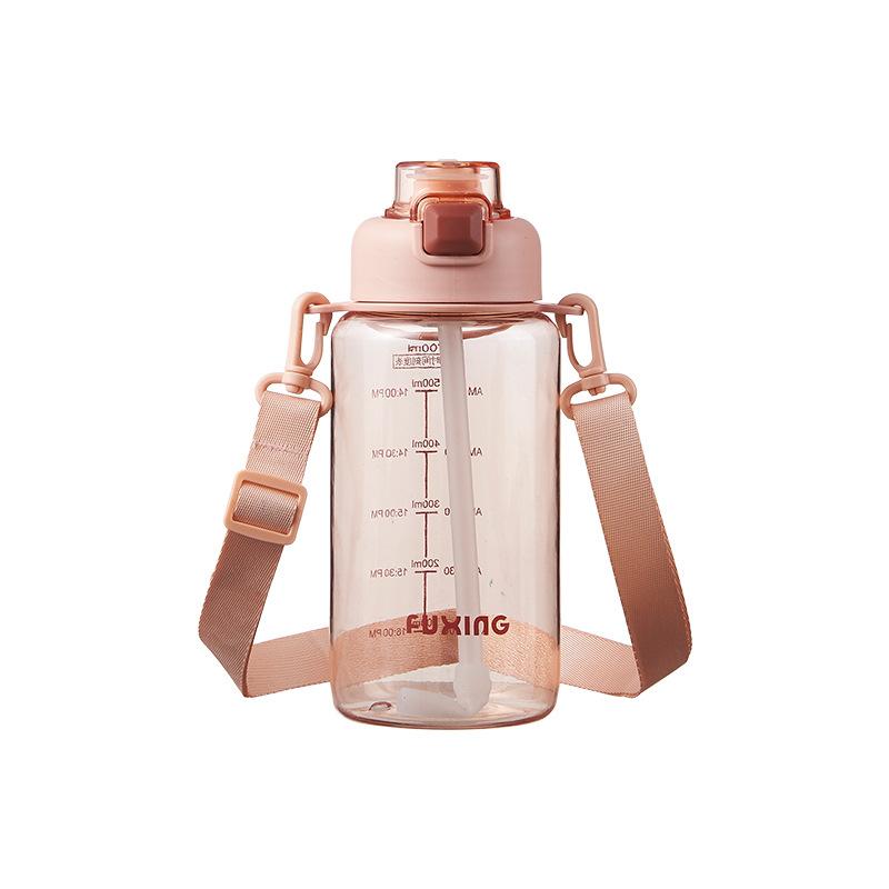 700 мл/800 мл спортивная бутылка для воды с соломинкой, пластиковая прозрачная бутылка для мужчин, для летнего кемпинга, пешего туризма, уличная посуда для напитков