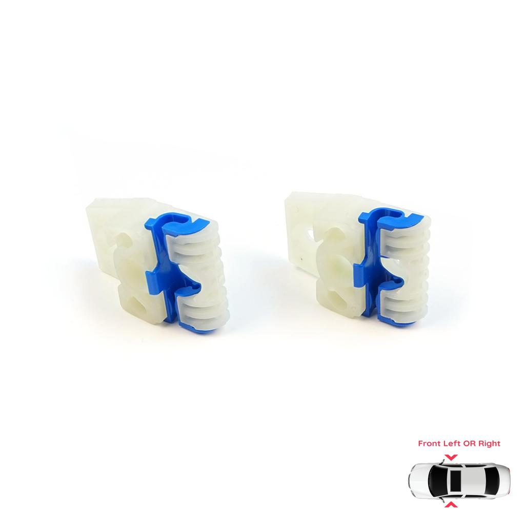 EWR219+EWR220 Window Regulator Repair Clips A+B Front for VW Golf MK5 2003-2009 Jetta A5 1K 2005-2010 1K4837461