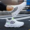 Men's Breathable Running Shoes Male Light Non-slip Classic Sports Casual White Shoes Women Couple Mesh Sneakers Tenis Masculino