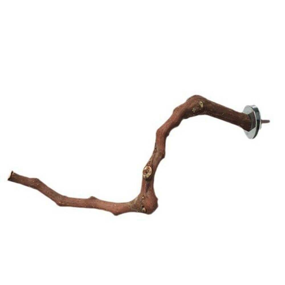 Аксессуары для клеток Подставка для жердочки Подставка для попугая Деревянная ветка Подставка для попугая Подвесные игрушки для птиц