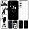 Сексуальный обнаженный женский художественный чехол для Honor Magic 5 Lite Pro 50 70 90 8X 9X X6 X7 X8 X9 Honor X6a X7a X8a X9a X9b Cover