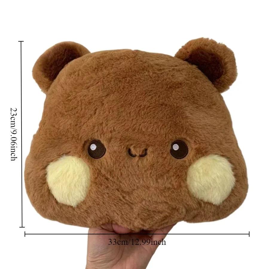 Милая плюшевая подушка Бубу Дуду, плюшевый медведь Йир Панда, очаровательная мультяшная мягкая игрушка, подушка для автомобиля, дивана, домашнего декора.