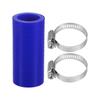 X AUTOHAUX Silicone Hose Silicone Tube with Hose Band Intercooler Turbo Intake Rajeter Hose