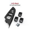 LHD RHD Car Interior Front Rear Door Window Lifting Switch Cover Trim Decoration Outer Frame Replace For BMW X3 F25 2011-2017