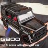 1:18 Mercedes Benz G800 внедорожник внедорожник литой литой модель автомобиля коллекция звук и свет распыляемые подарки для детей бойфренд